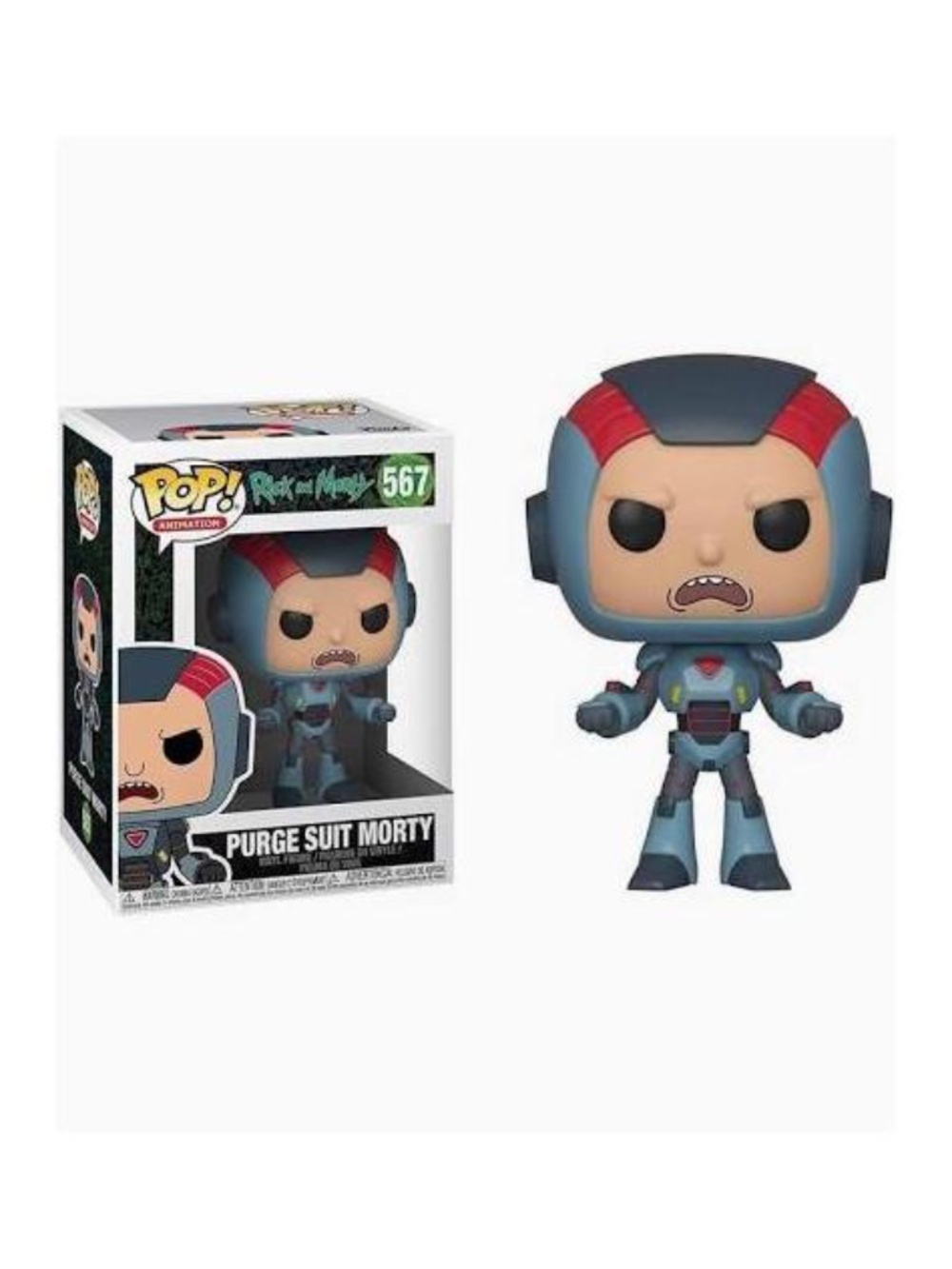Funko POP! Animation: Rick and Morty #567 Purge Suit Morty